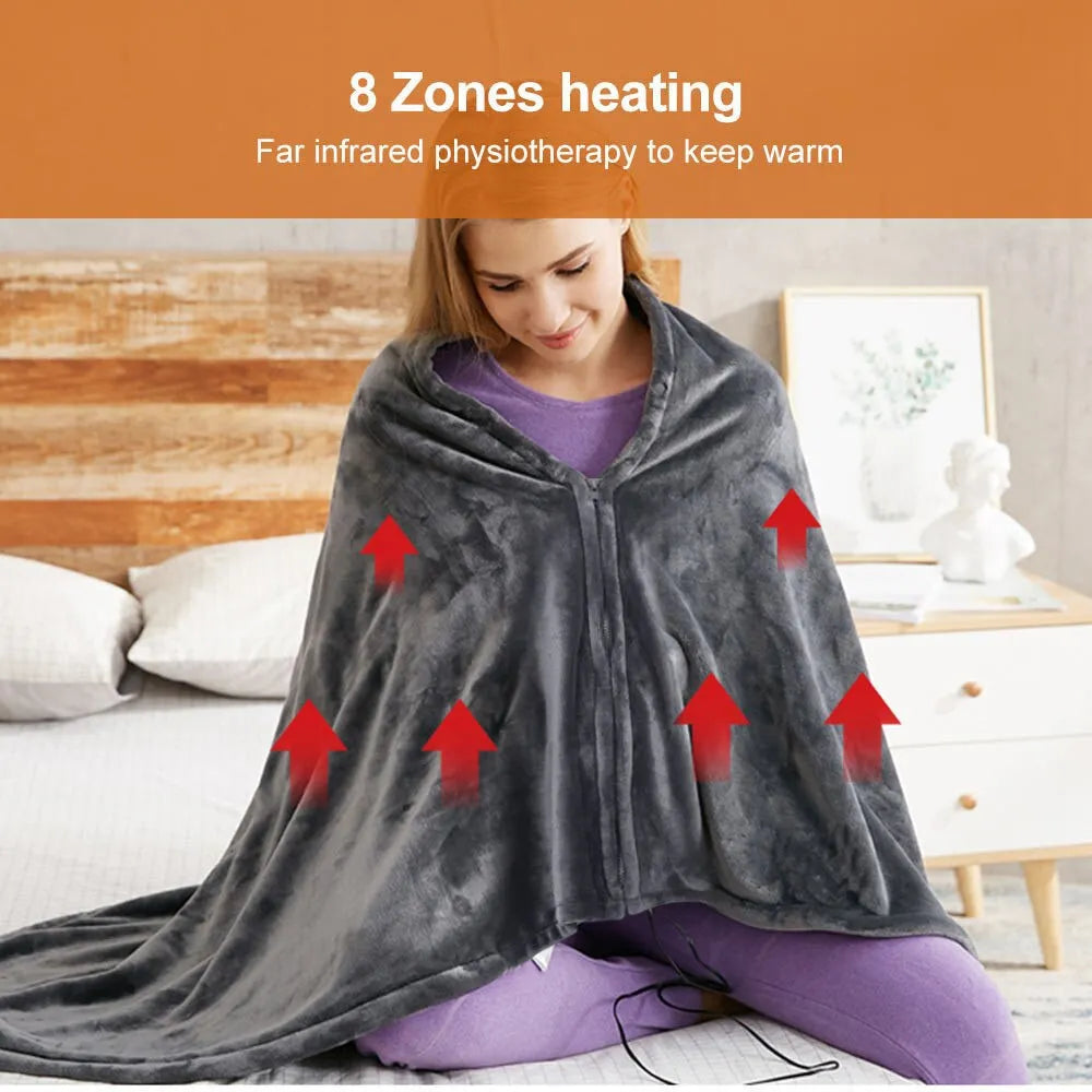 Heated Blanket Cape