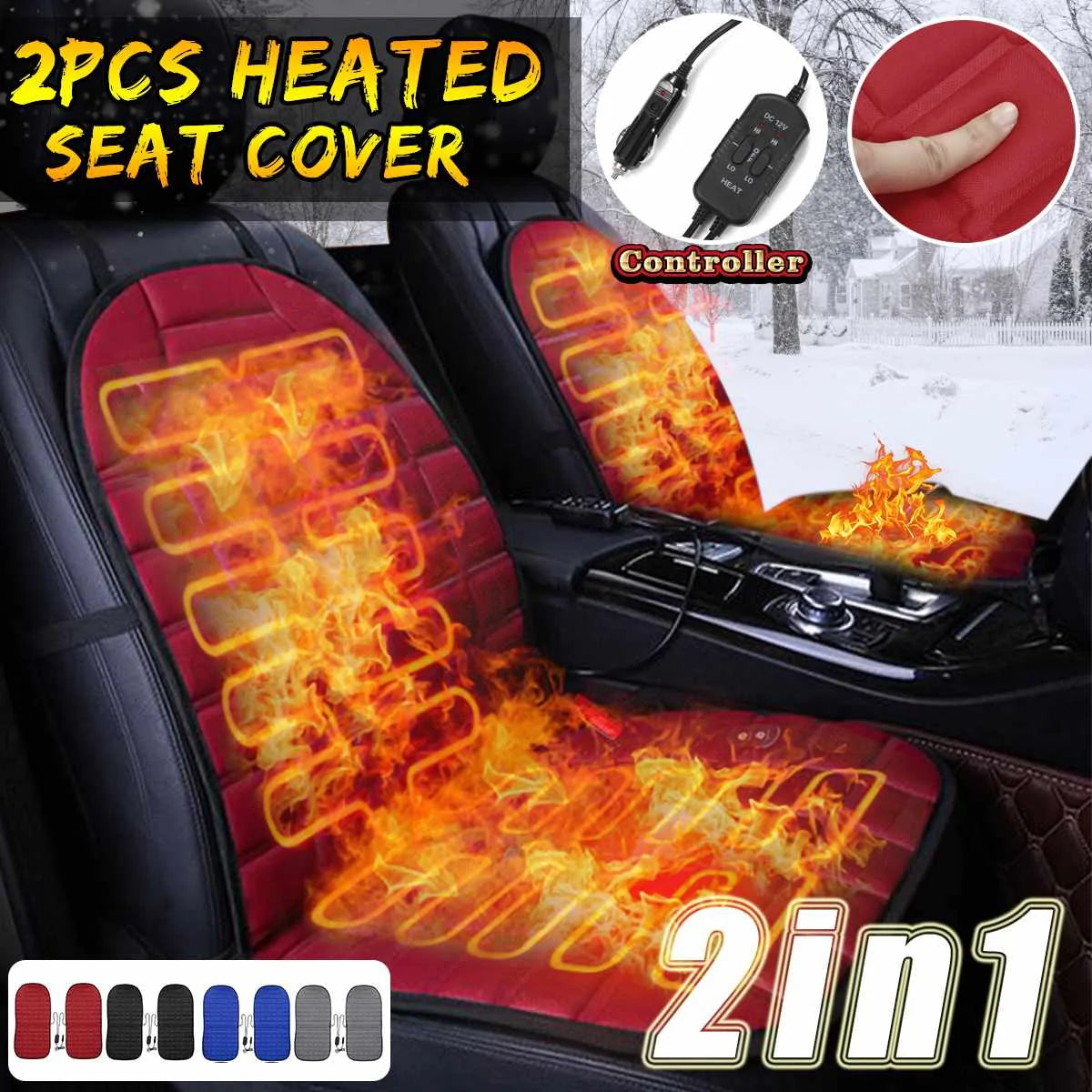 Heated Car Seat Cover