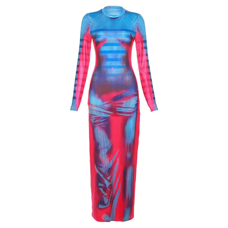 Heated Thermal Maxi Dress